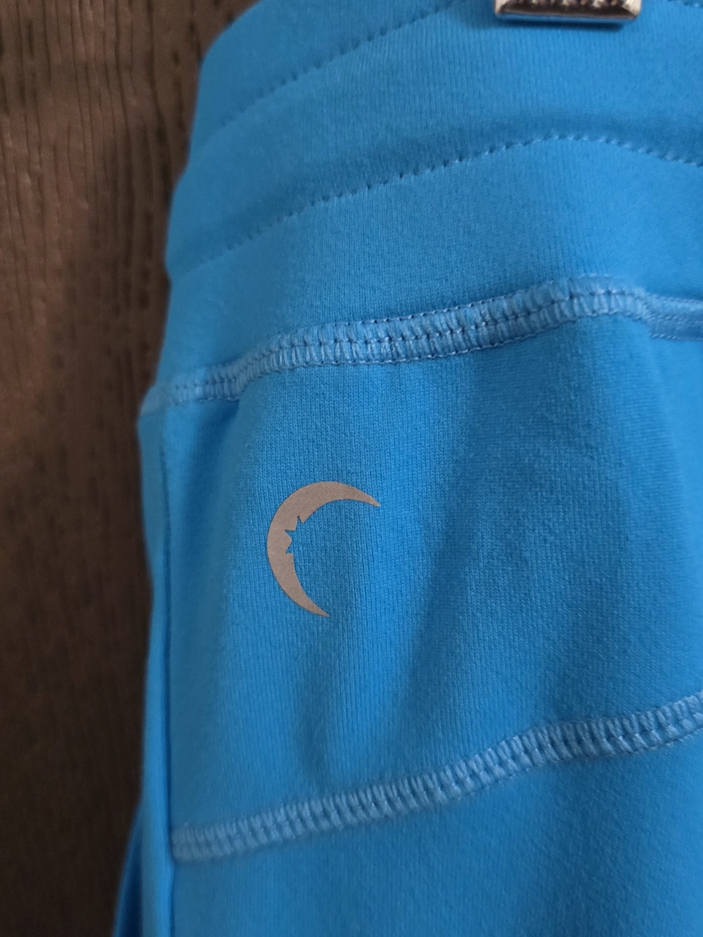 ZYIA Woman's Bright Blue Joggers with Drawstring - Picture 5 of 5